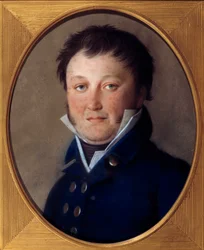 Constant Wairy dit Constant（1778-1845）の肖像 1814年までナポレオン皇帝の付き人を務めた Johann Heinrich Schmidt（1749-1829）によるパステル画。