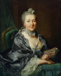 アーティストの二番目の妻、ジュリーマリアンヌペルネット、旧ロバート、1762