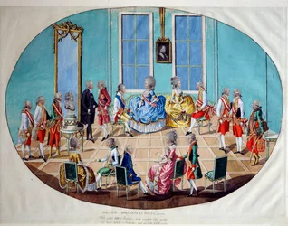 1782年、1783年のウィーンの新年のお祝い。
