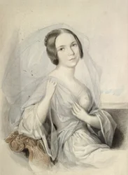 ヘンリエッテ・ガートルード・ソンタグの肖像（1806-54）