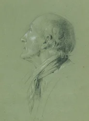 「ラントヴェーア人の帰郷」のための肖像習作 (1817)