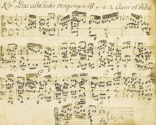 オルガン合唱プレリュード。オルガン小冊子から。 1713〜1716
