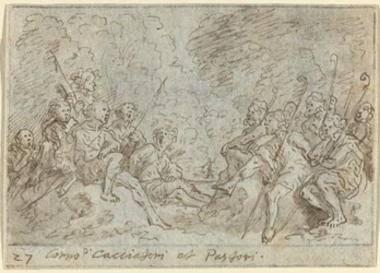 狩人と羊飼いの合唱」1640年