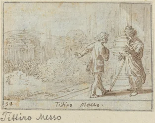 Titiro and Messo, 1640.