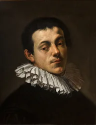 画家ジョセフ・ハインツの肖像、1584-85