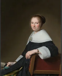 マリア・ファン・ストライプの肖像 マリア・ファン・ストライプ (1627-1707)、エドワード・ウォリスの妻