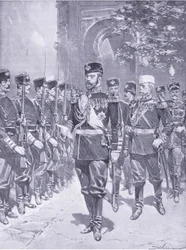 彼の皇帝陛下、日露戦争のカッセルの歴史第1巻、c.1900からのイラスト