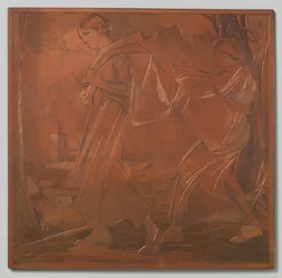 バッグを背負った二人の女性