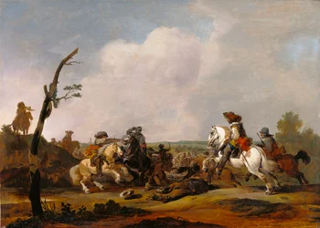 バトルシーン、1651-52年