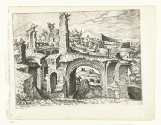 コロッセオの眺め ローマ時代の遺跡、1561年（シリーズタイトル）