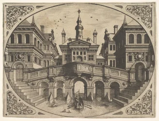1560年の『風景画』の図版。