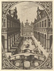 Scenographiae... のプレート、約。 1560年。