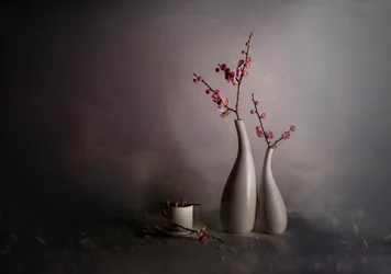 春の花の静物画