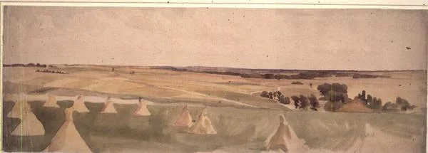 クレシーの戦場、1346年8月26日