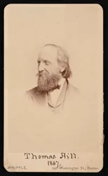 トーマス・ヒルの肖像 1818-1891, 1867.