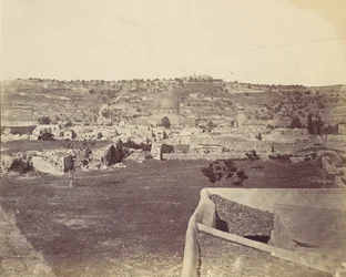 エルサレム、1857年。