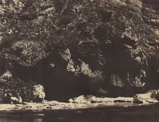 アルジェリア、コンスタンティヌス近郊のルーメル銀行。 1855-56。