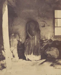無題 [ローマの彫刻、チェルチェル美術館]、1856 年。