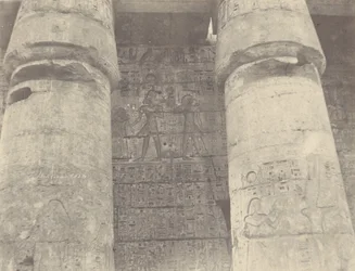 Medinet Habu、RamsesMéïamounPalace、左壁