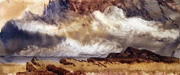 霧が立ち込めるハイランド地方
