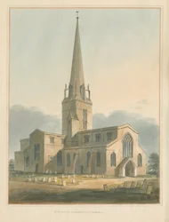 オックスフォードシャー-バンプトン教会、1802