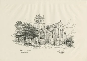Pattingham Church: ?ジンコグラフ, nd [?19世紀] (プリント)