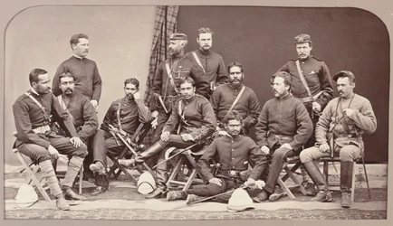 1878年頃のロバーツ将軍の薬剤師」課