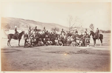 ？Provost-Marshalとスタッフを伴うアシスタント副大将？、1879年頃