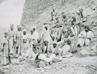 Khyber Chiefs and Khans、Jamrud Fort、ノースウエストフロンティア、1878年頃