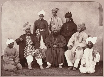 モハメド・ザヒル・カーンとアスラム・カーン、1879年