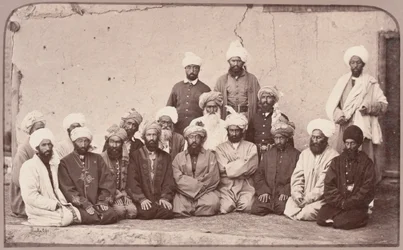 Sirdar Habeeboolah [sic] Gilzai and other Khans、1879
