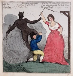 シスター・ジェーン、1791年頃（手描きの彫刻）
