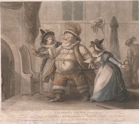 A Fuga de Falstaff - "As Alegres Comadres de Windsor", Ato IV, Cena II