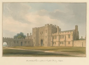 エセックス-セントオシスの修道院、1825年