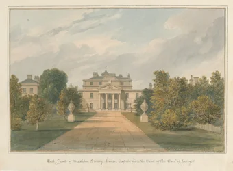 オックスフォードシャー-ミドルトンストーニーハウス、1827年