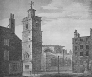 セントバーソロミューザレス、ロンドン市、c1830 1906