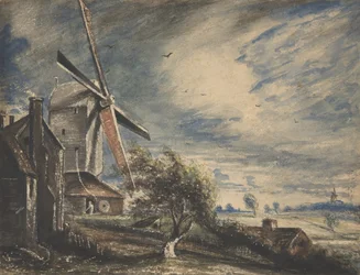 コルチェスター近くのミル、1833年。