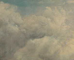 雲の習作、1821年頃
