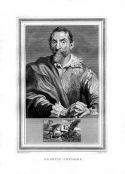 Frans Snyders、フランドルバロック時代の画家、1825年。