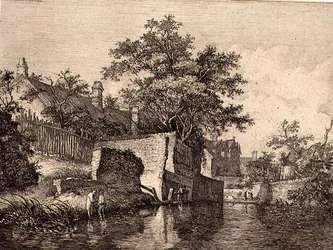 1821年にJ.&W.フリーマン社から出版された「The New Mills」の前身。