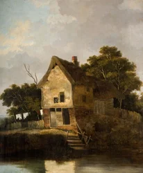 1811年、ノリッチ近郊のブロフィールドの風景。