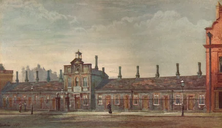 Emery Hills Almshouses、Rochester Row、ウェストミンスター、ロンドン、1880 1926。