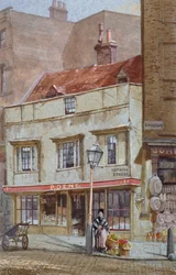 No 1 Tothill Street, Westminster, London, c1880.  