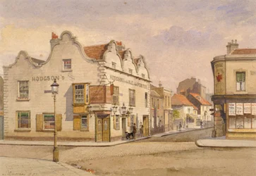 Raven Inn, Battersea, London, 1887年。  