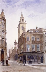 St James Garlickhythe、アッパー テムズ ストリート、ロンドン、1882 年