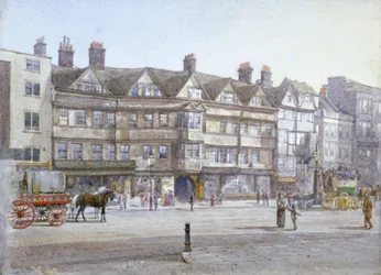 1882年、ロンドンのStaple Inn