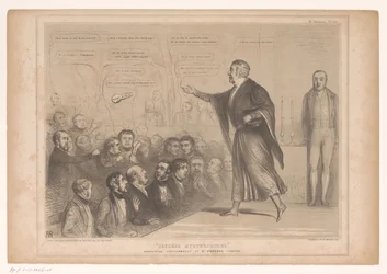Spotprent は goochelaar として Sir Robert Peel に会いました ソワレミステリー。 聖シュテファン劇場での素晴らしいパフォーマンス (オブジェクトのタイトル) HB Sketches (オブジェクトのシリーズ タイトル)