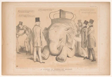 ヘンリー・ハーディンジ、インドの知事 象乗りレッスン！ 動物園で自然に学ぶ（オブジェのタイトル） HB Sketches (オブジェクトのシリーズ タイトル)