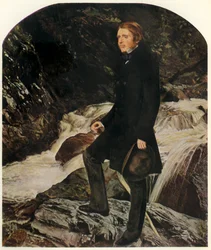 John Ruskin, 1853-1854, 1944年。
