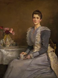 ジョセフ・チェンバレン夫人の肖像（1864-1957）